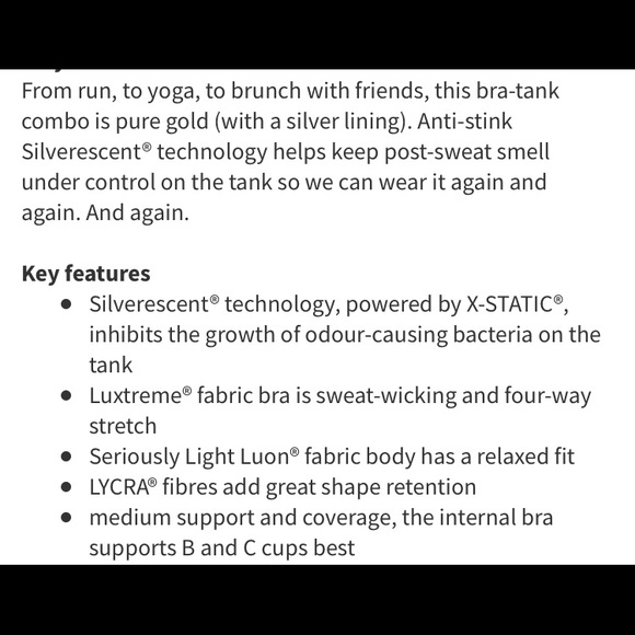 Lululemon Run For Gold Tank - Picture 5 of 7